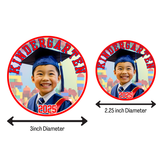 Sublimated Button Pins
